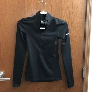 Nike quarter zip running jacket.